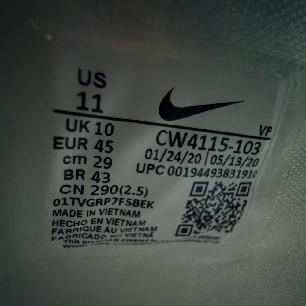 Nike KD 13 TB Promo White Black Men’s Size 11 Basketball Shoe CW4115-103 - Picture 9 of 15